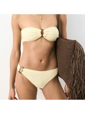 NWT H&M Bandeau Cheeky Bikini Set S